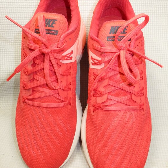 Nike Air Zoom AA1640-800 Structure 22 Pink Running Shoe Women's Size 9.5 2018 - Picture 3 of 12